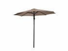 Lesli Living Libra 300 cm push-up Sonnenschirm - Taupe
