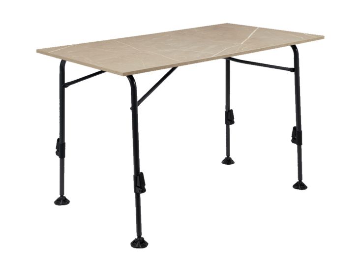 Travellife Mirano exteriolit 120 x 68 cm Tisch - Taupe Marble