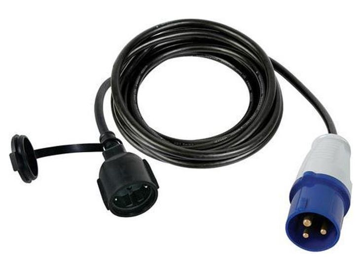 Perel ECEEC3M-3-G CEE Schucko Adapterkabel - 3 Meter