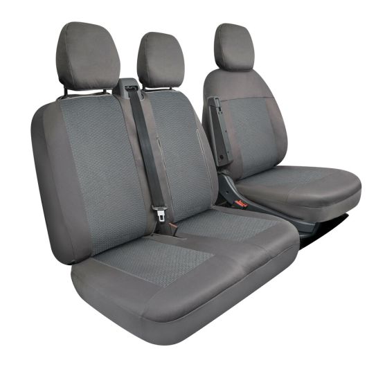 Lampa Sitzbezug-Set für Vans - Größe L - Grau