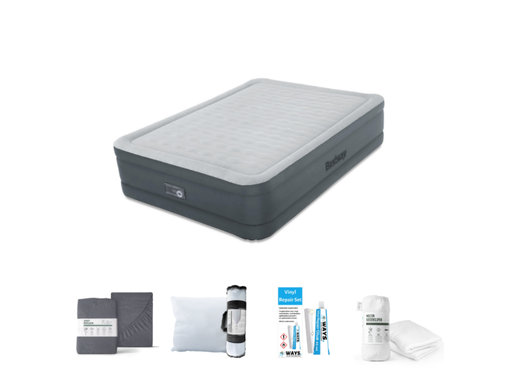 Bestway Fortech Queen 203 x 152 cm Luftmatratzen-Set - 
5-teilig