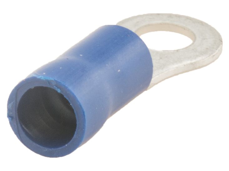 Ringkabelschuh blau Set mit 10 Stück - 4,3 MM