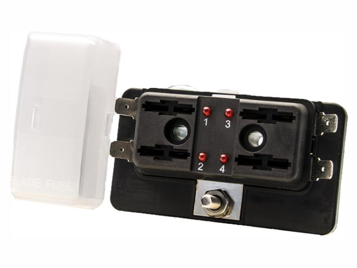 4-fache LED Sicherung-Verteilerbox