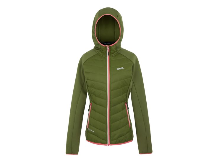Regatta ANDRESON VIII Hybrid Damen Jacke - Green Peach