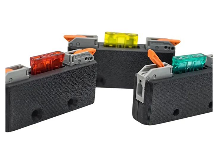 Pekaway Fusy Standard-Sicherungsblock mit WAGO-Hebelklemmen