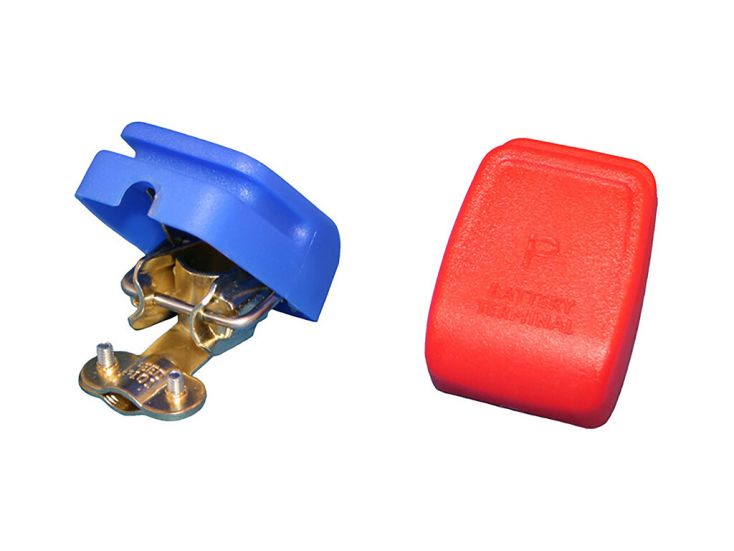 Gimeg Set Batterieklemmen mit Schnellkupplung