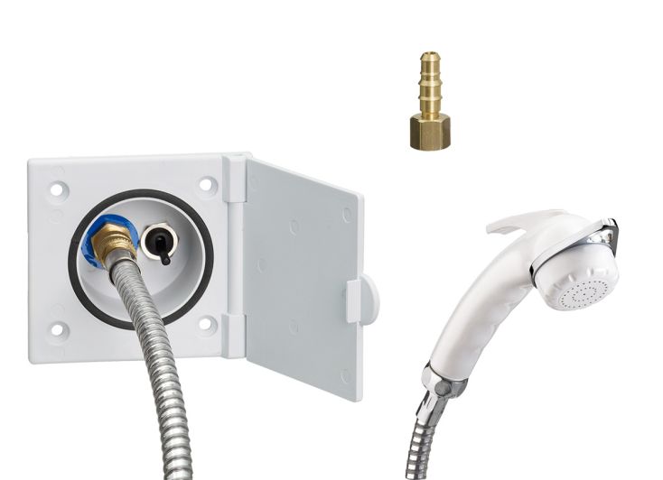 Reich Sicherheitskiste mit Charisma Duschkopf