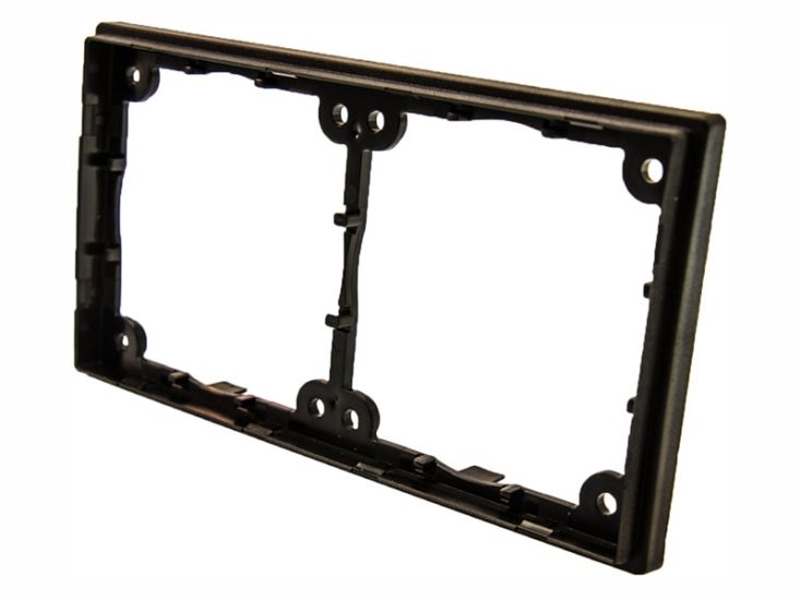 2-fach Steckdosenrahmen