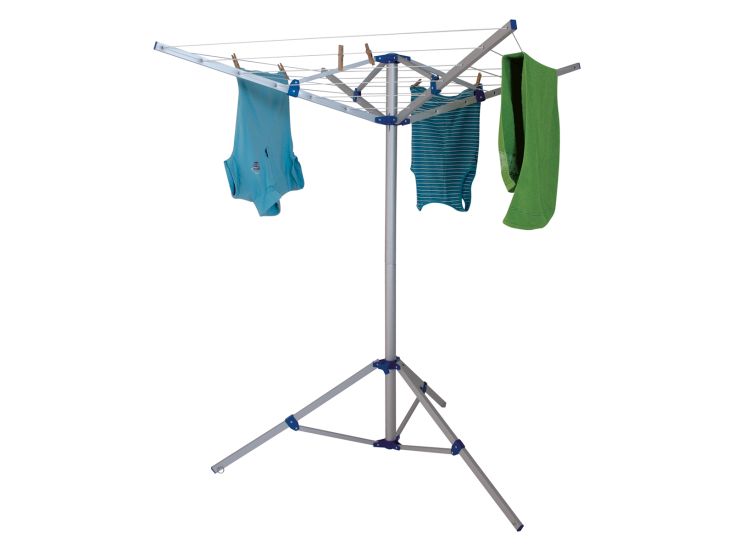 Eurotrail Wäschespinne 4-Arme inkl. Fuß