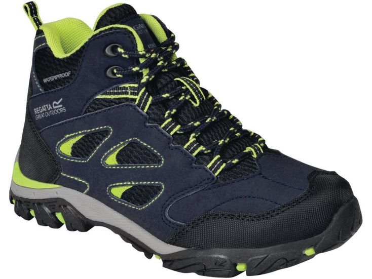 Regatta Holcombe IEP Kinder Wanderschuhe - Lime