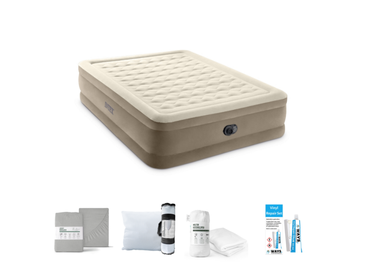 Intex Ultra Plush 203 x 152 cm Luftmatratzen-Set - 
5-teilig