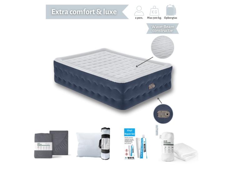 Bestway Truleisure 203 x 152 cm Luftmatratzen-Set - 
5-teilig