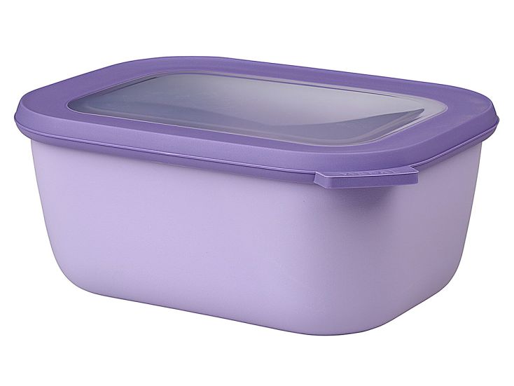 Mepal Cirqula 1500ml rechteckige Multischüssel - Fuchsia
