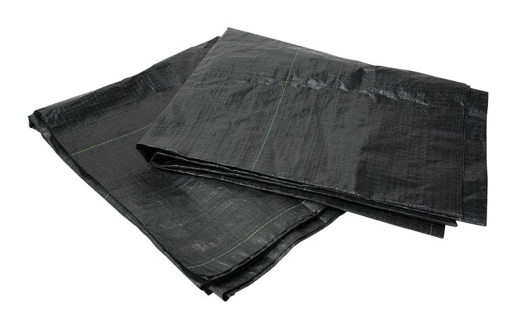 Bo-Camp 600 x 300 cm schwarzes Eco Bodentuch