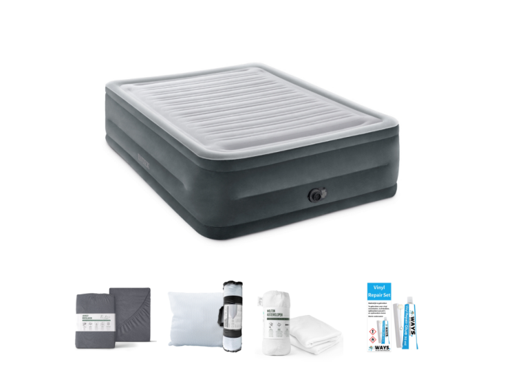 Intex Comfort Plush 203 x 152 cm Luftmatratzen-Set - 
5-teilig