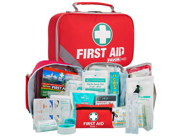 Favoraid Complete Erste hilfe set - 258-teilig