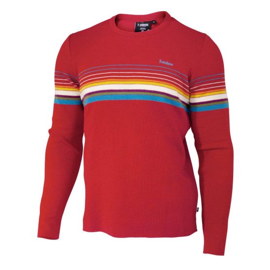 Ivanhoe Retro-Hang Loose Chili Wollpullover