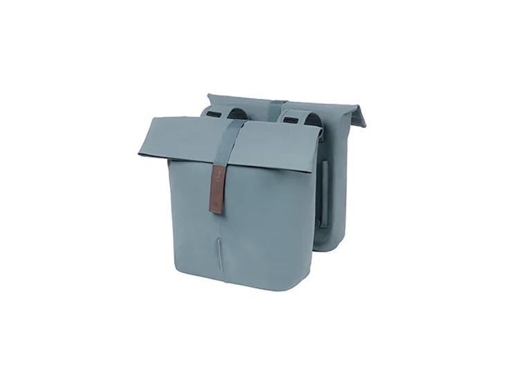 Basil City 28-32 Liter Doppelte Fahrradtasche - Graphite Blue