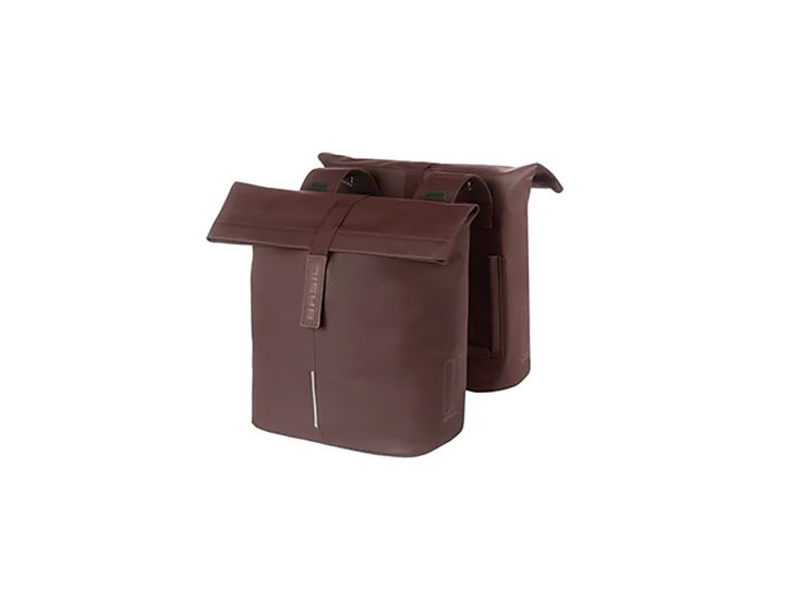 Basil City 28-32 Liter Doppelte Fahrradtasche - Roasted Brown