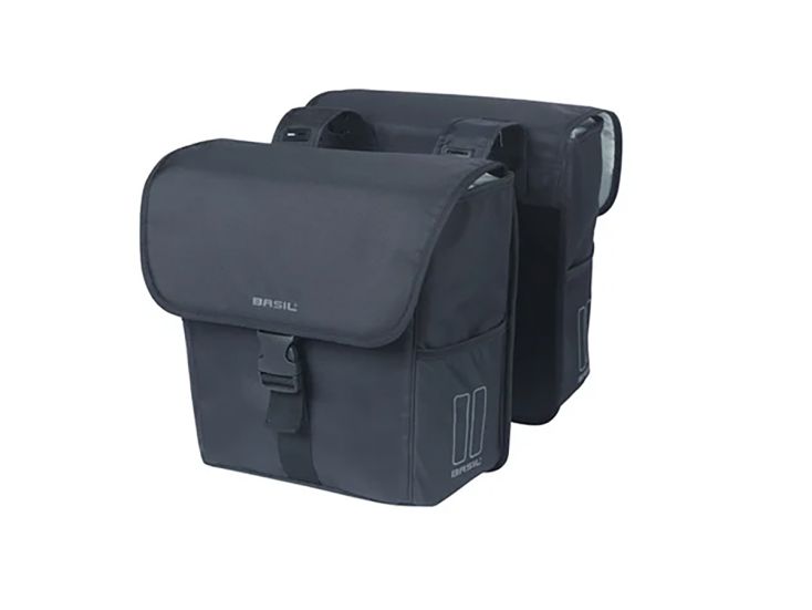 Basil GO 32 Liter Doppelte Fahrradtasche - Black