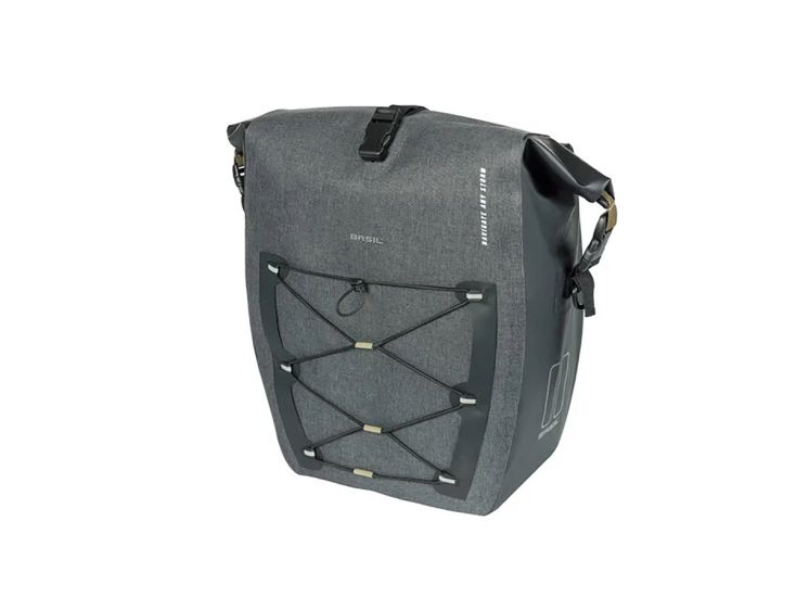 Basil Navigator Storm L einzelne Fahrradtasche 15-31 Liter - Black