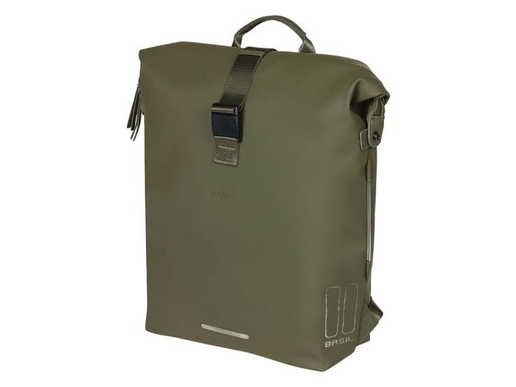 Basil SoHo Nordlicht Fahrradrucksack - Olive Green