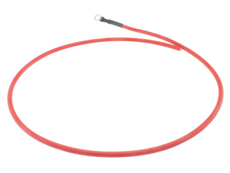 BBA 10 mm 100 cm Batteriekabel - Red