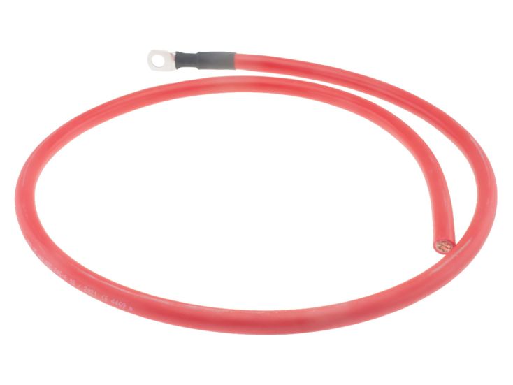 BBA 25 mm 100 cm Batteriekabel - Red