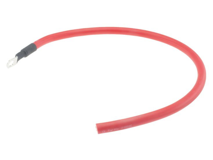 BBA 25 mm 50 cm Batteriekabel - Red