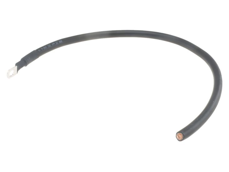BBA 25 mm 50 cm Batteriekabel - Black