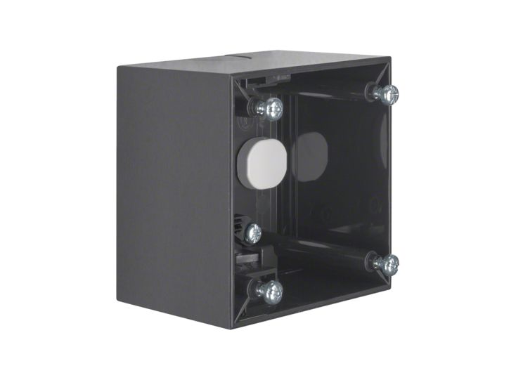 Berker integro 1V Wanne hoch mit Zugentlastung - Anthrazit