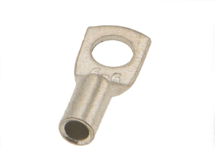 Rohrkabelschuh M6 (5 Stück) – 6 mm²