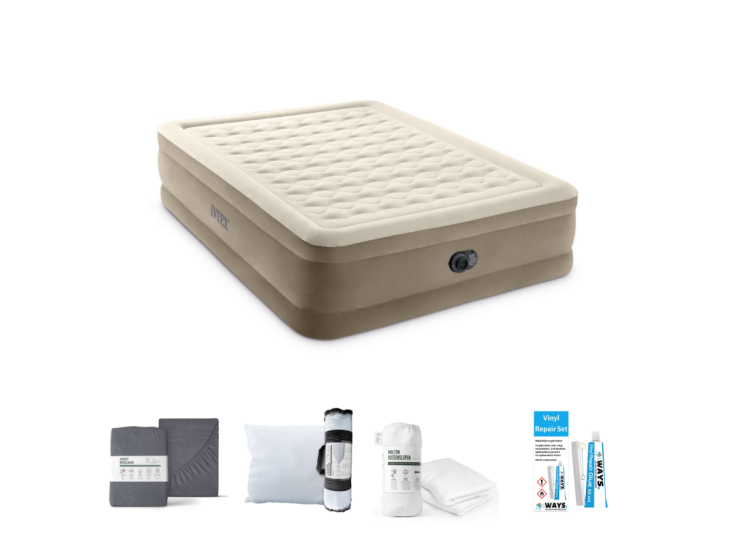 Intex Ultra Plush 203 x 152 cm Luftmatratzen-Set - 
5-teilig