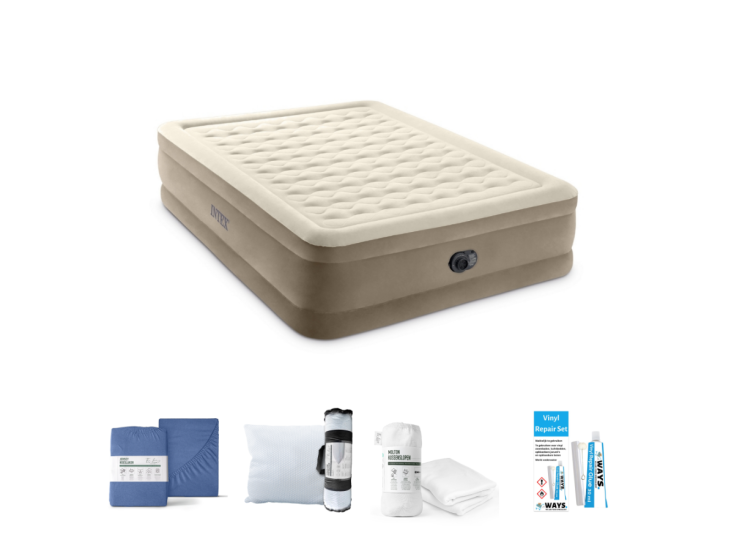 Intex Ultra Plush 203 x 152 cm Luftmatratzen-Set - 
5-teilig