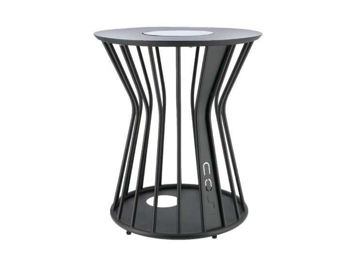 Cosi Fires Cosilumia Ø 52 cm Beleuchteter Loungetisch - Black
