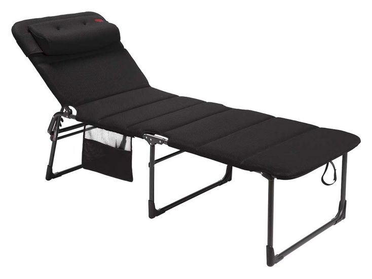 Crespo AP-363 Air-Deluxe Liegestuhl - Black