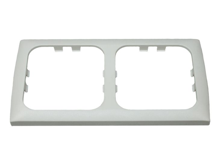 Haba C-line 2-fach Abdeckrahmen - White