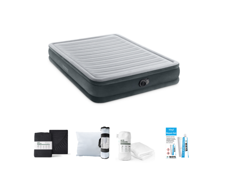 Intex Comfort Plush 203 x 152 cm Luftmatratzen-Set - 
5-teilig