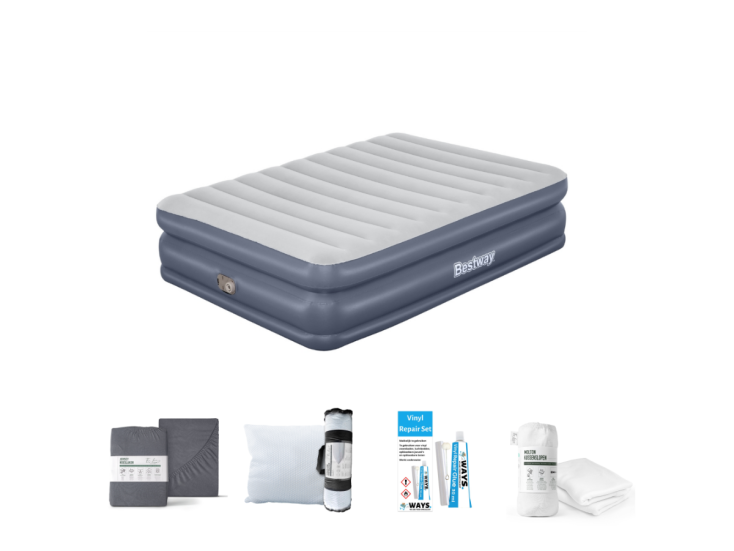 Bestway QuadComfort 203 x 152 cm Luftmatratzen-Set - 
5-teilig