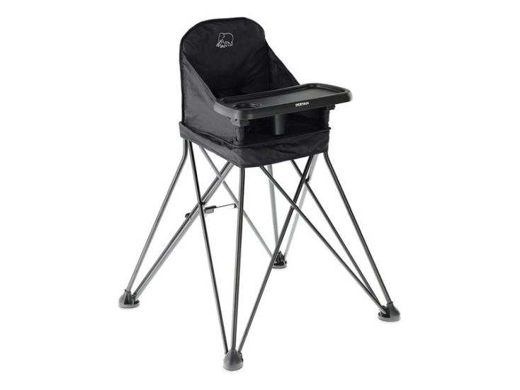Deryan faltbarer Kinderstuhl - Black