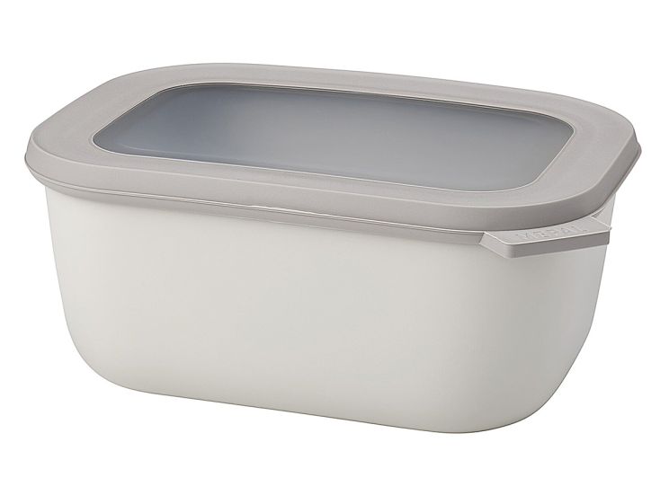 Mepal Cirqula 1500ml rechteckige Multischüssel - White