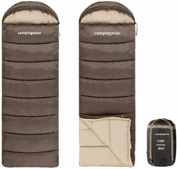 Campingwise Ganzjahresschlafsack