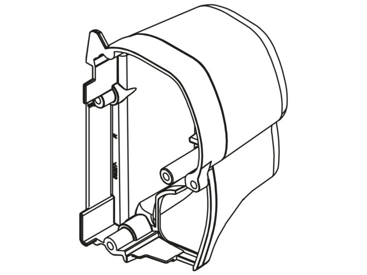 Fiamma Endkappe Kassette rechts F45S 2020 Titan