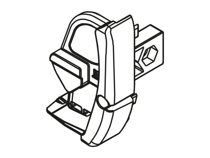 Fiamma Endkappe Vorderscheine links F45S Titan