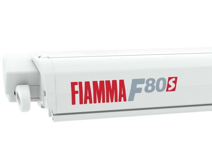 Fiamma F80s Polar White 425 Royal Blue Kassettenmarkise