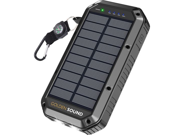 Golden Sound Solar-Powerbank - 30.000 mAh