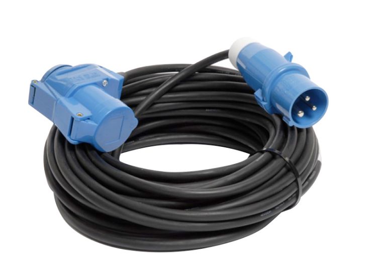 Gimeg 30 Meter rechtwinkeliges CEE Verlängerungskabel