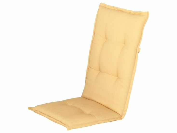 Hartman Cuba Yellow mit hoher Rückenlehne Gartenkissen