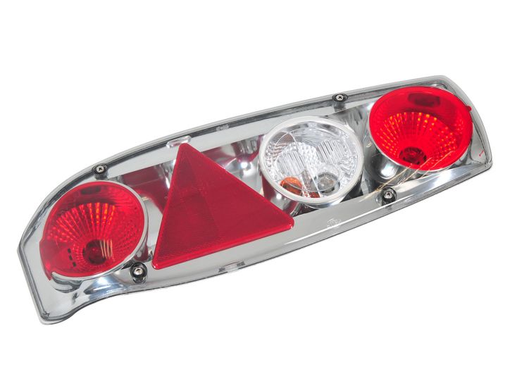 Hella Caraluna 2 links Rücklicht Chrom