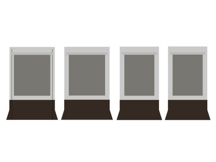 Obelink King Vorderwand mit Moskitonetz 480